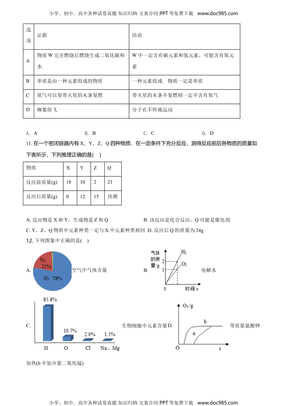 九年级上册化学11人教版·安徽省合肥市瑶海区九年级上学期12月月考化学.doc