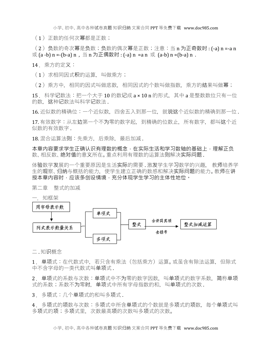 初中数学知识点全总结(完美打印版).docx