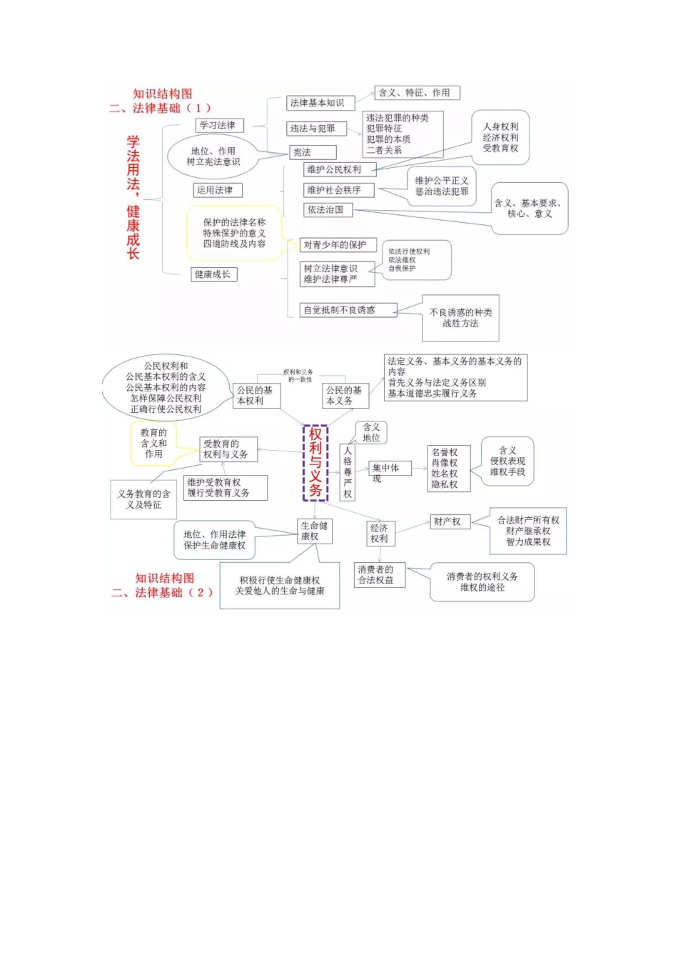 道法知识思维导图.pdf