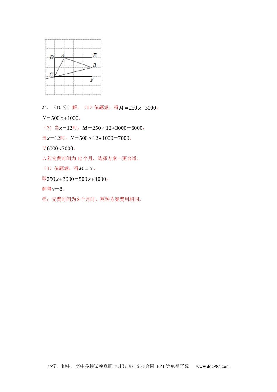 七年级数学上学期期末仿真测试（云南专用）-2023-2024学年七年级数学上学期期末复习重难点突破（人教版）（参考答案）.docx