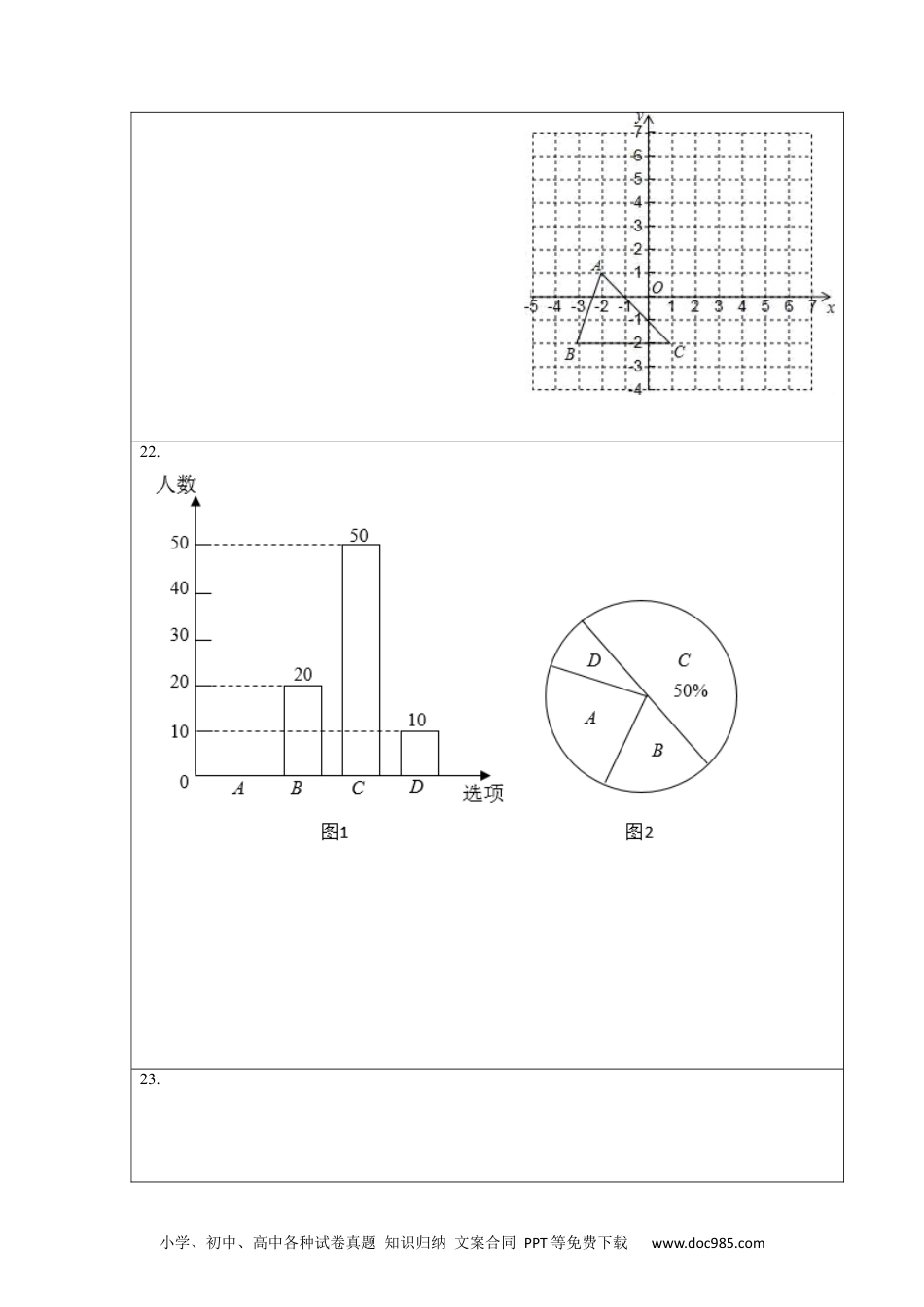 七年级数学下册期末押题卷-【单元测试】 （人教版）（答题纸）.docx