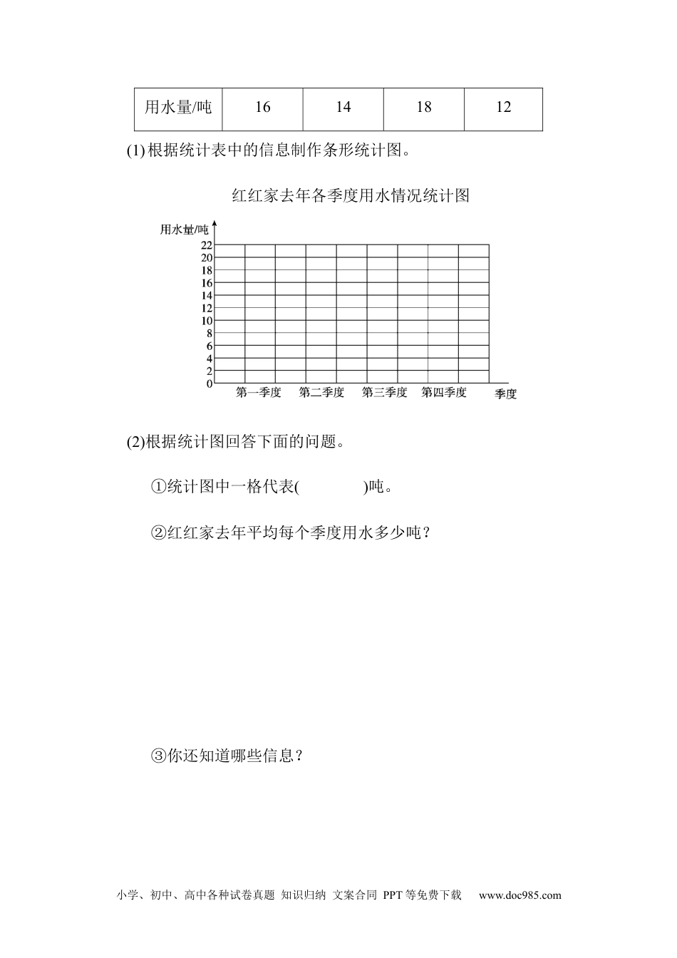 小学四年级数学上册第七单元达标测试卷.docx