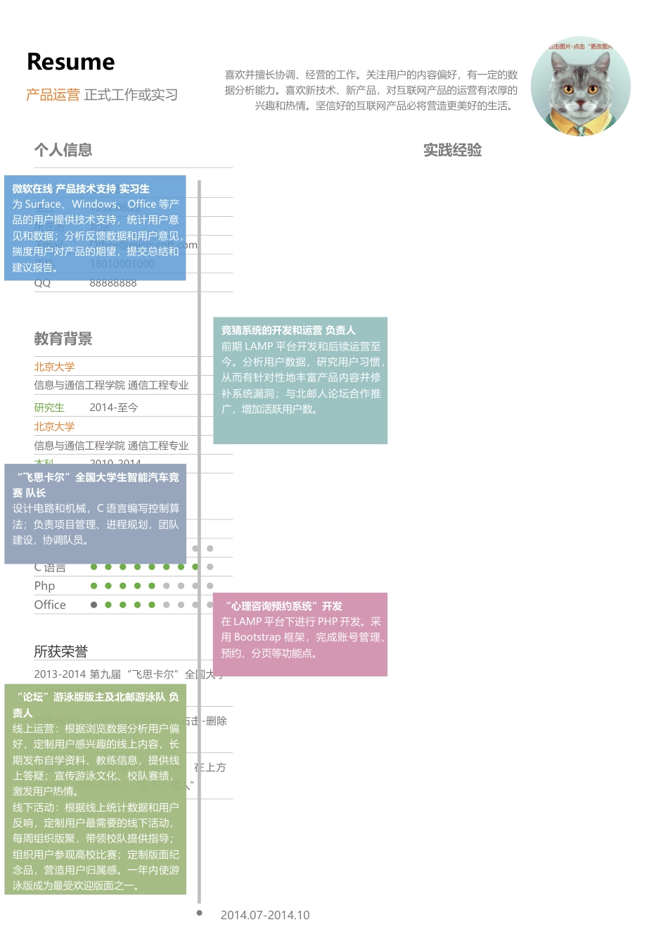 简历合集个人简历模板(803)简历合集 个人简历模板 免费下载.docx