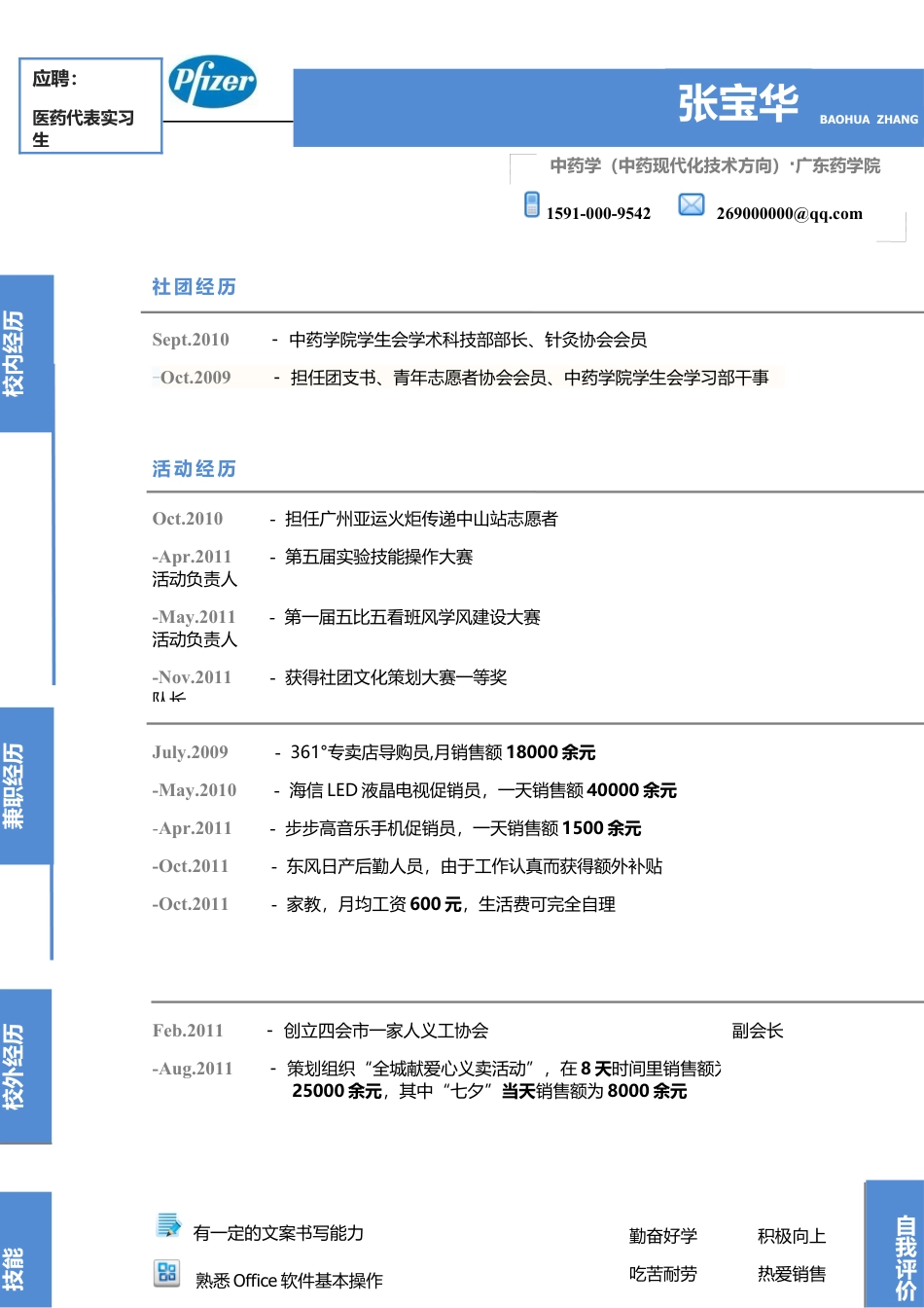 简历合集个人简历模板(929)简历合集 个人简历模板 免费下载.docx