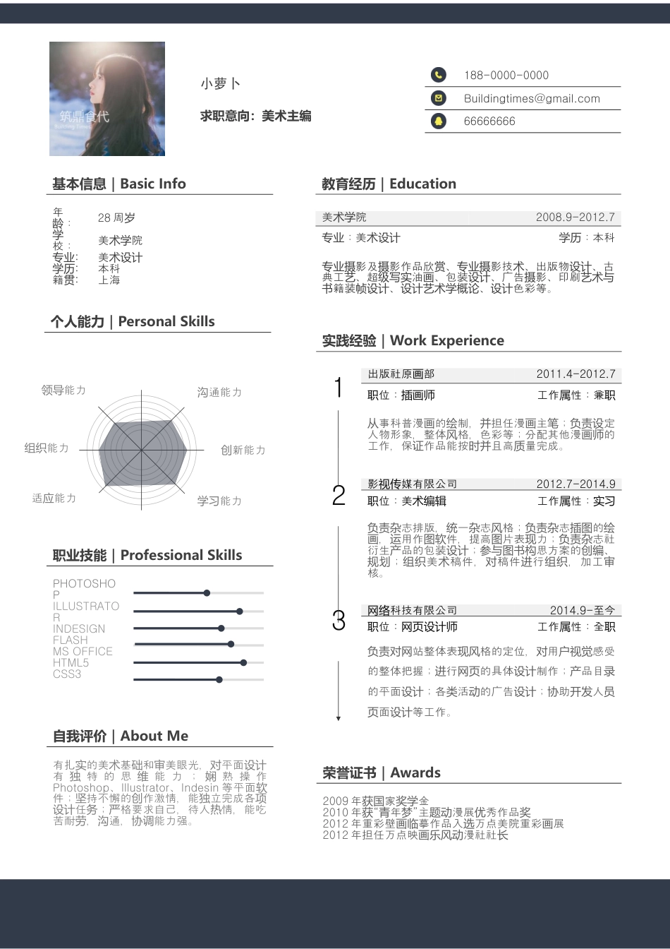 简历合集个人简历模板(666)简历合集 个人简历模板 免费下载.doc