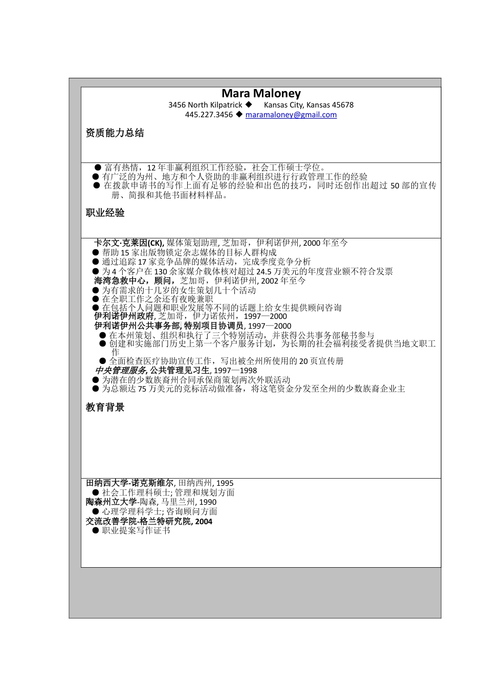 500强参考个人简历模板(14)500强参考 个人简历模板 免费下载.doc