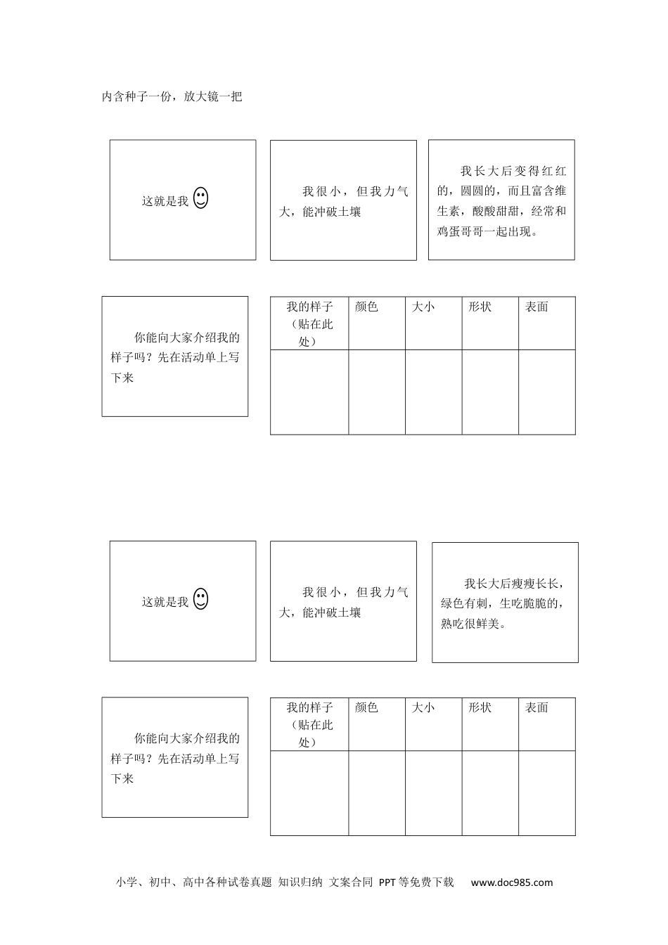 （苏教版）三年级下册科学活动单 (1).docx