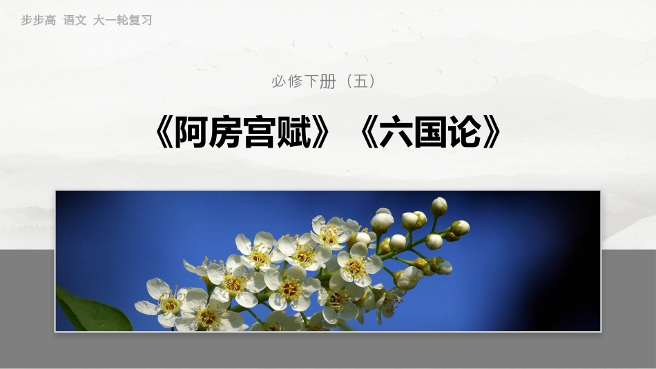 必修下册(五)　单篇梳理11　阿房宫赋.pptx