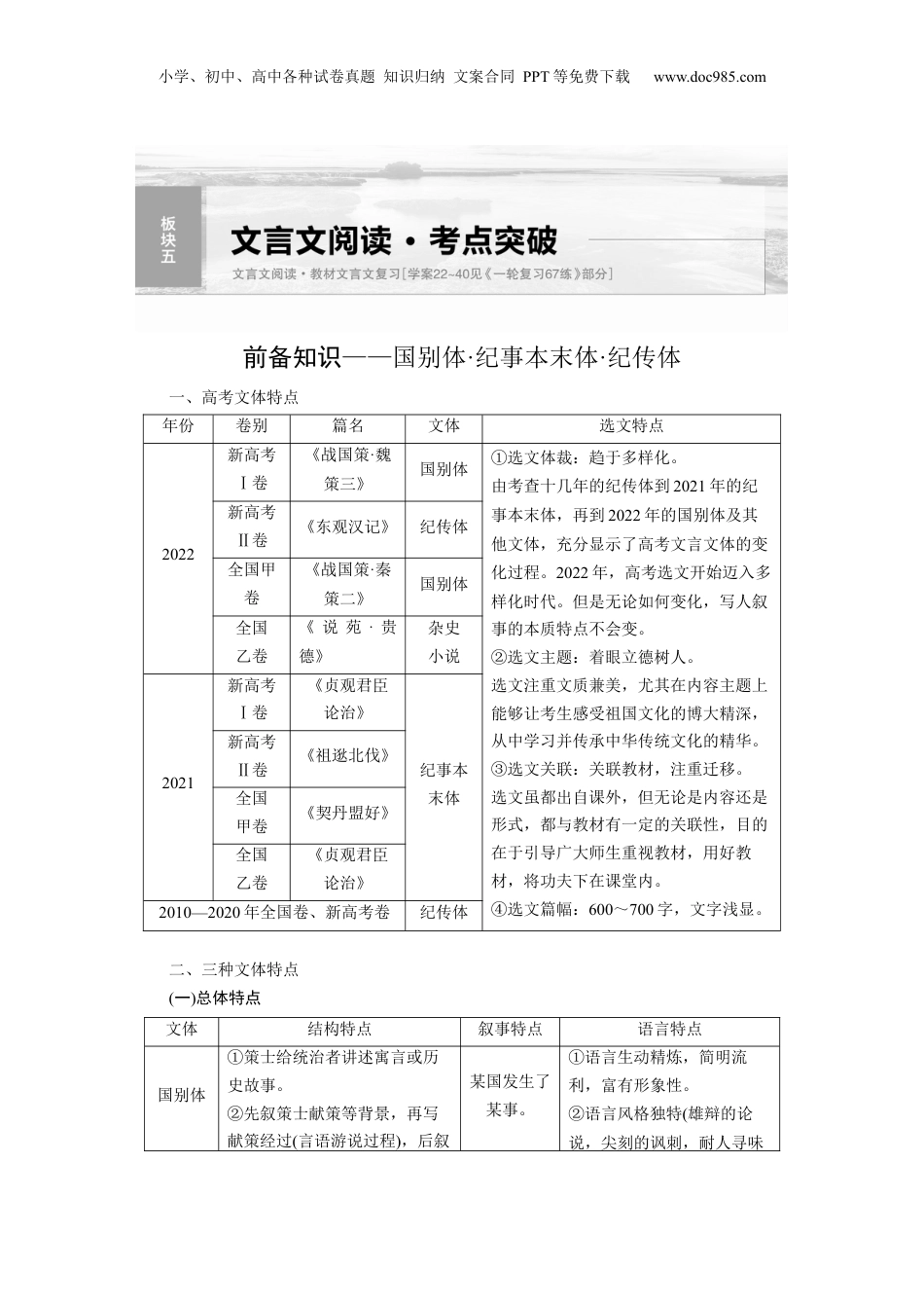 2024年新高考语文资料板块五 学案41　理解文言实词(一)——词分古今，义究源流.docx