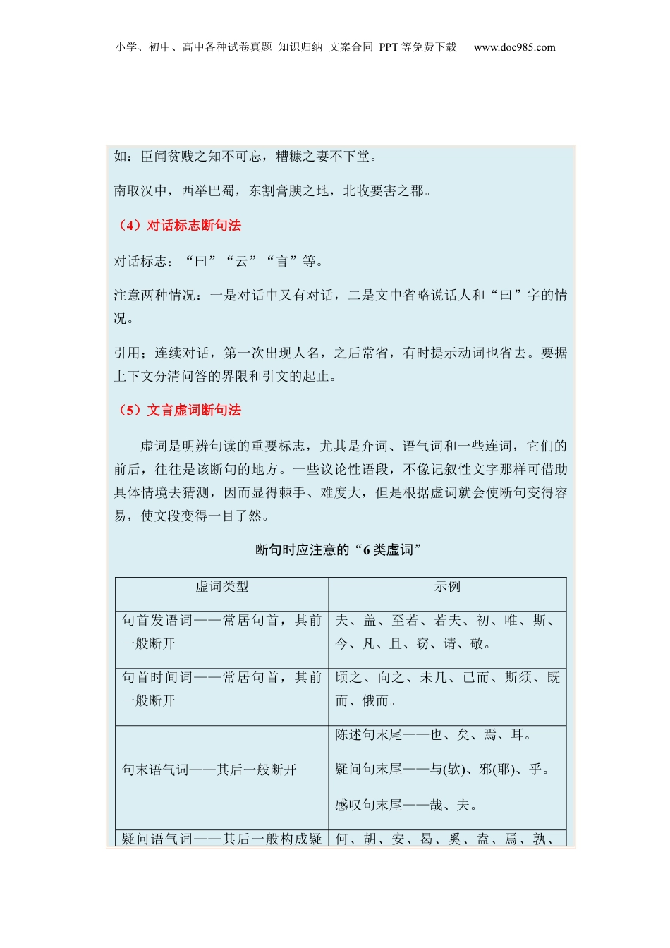 2024年新高考语文资料专题10 文言文阅读题型归类-2024年高考语文二轮热点题型归纳与变式演练（新高考专用）（原卷版）.docx