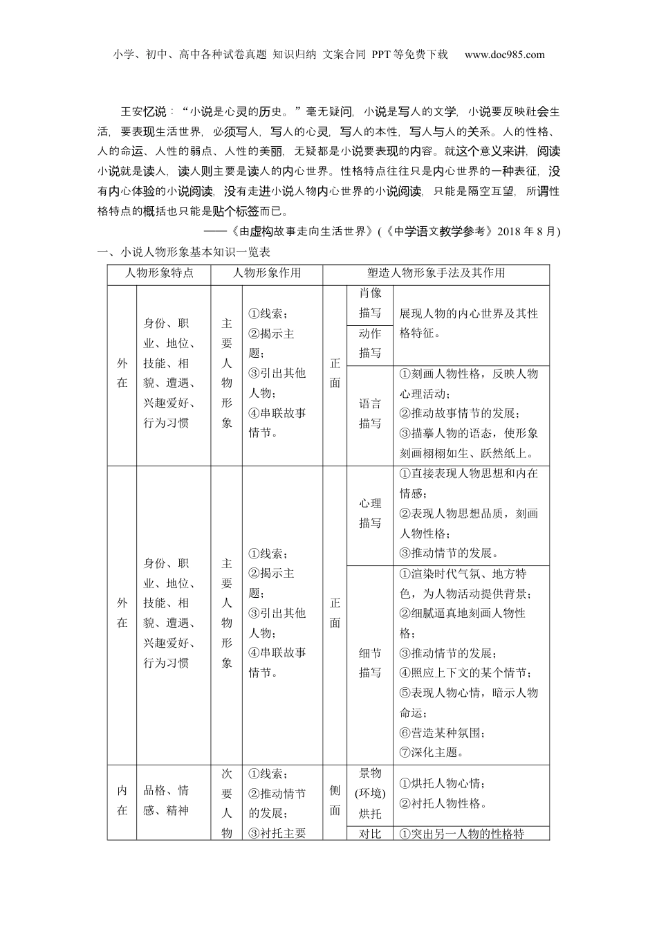 2024年新高考语文资料板块二 学案9　分析概括形象——因形悟神，立象尽意.docx
