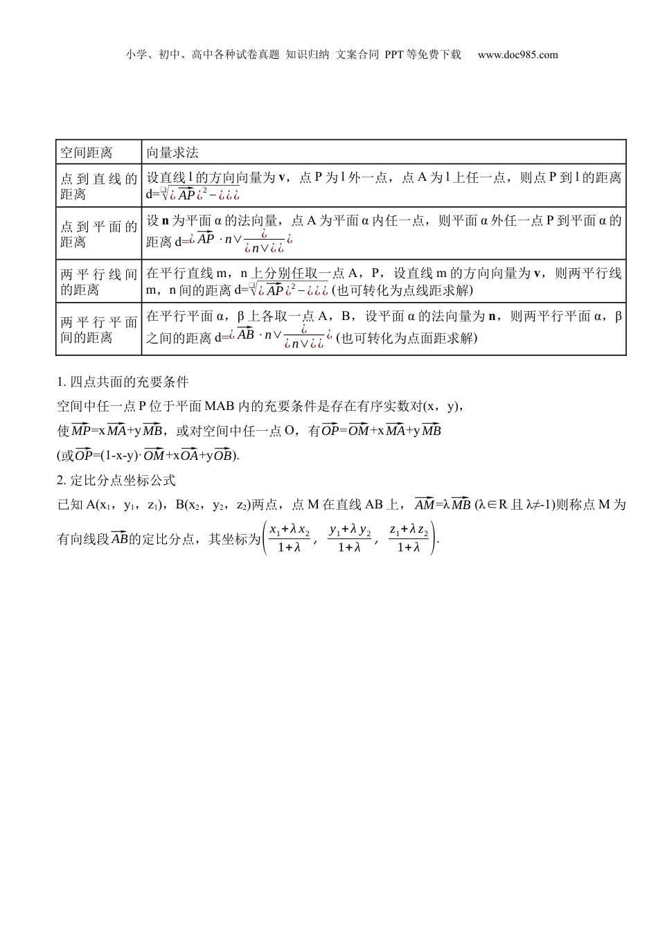 2024年新高考数学复习资料专题5  空间向量与立体几何 （解析版）.docx
