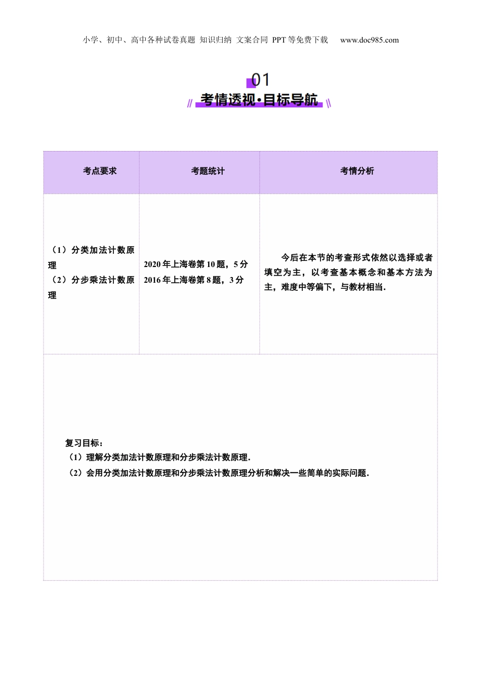 2025年新高考数学复习资料第01讲 计数原理（三大题型）（讲义）（解析版）.docx
