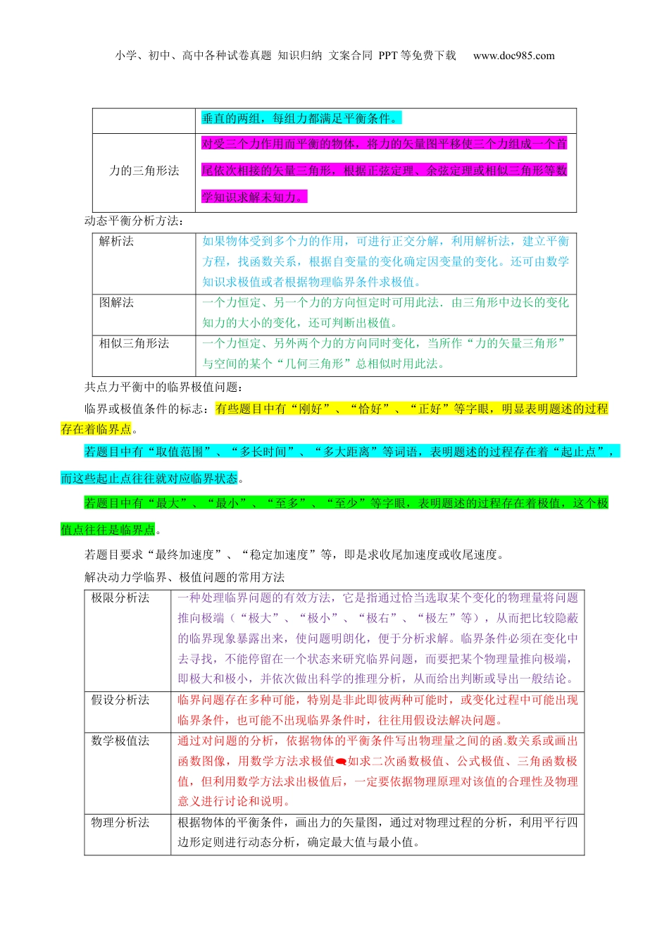 2024年新高考物理资料 押广东卷选择题2  共点力平衡与牛顿三大定律（原卷版）.docx