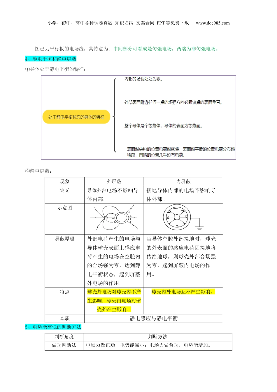 2024年新高考物理资料 押广东卷选择题6  静电场（解析版）.docx