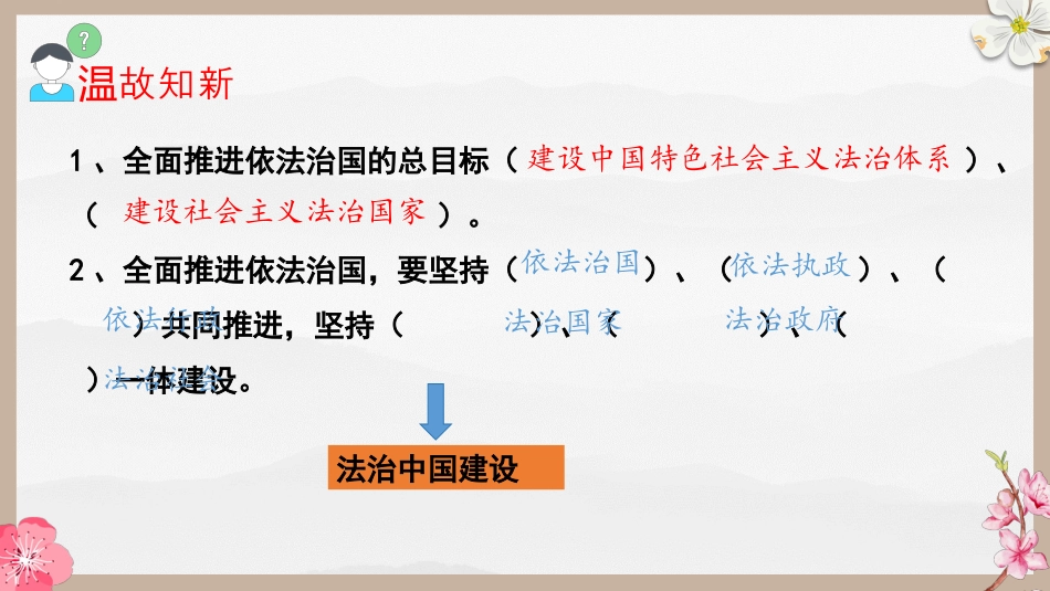 第八课 法治中国建设（精讲课件）.pptx