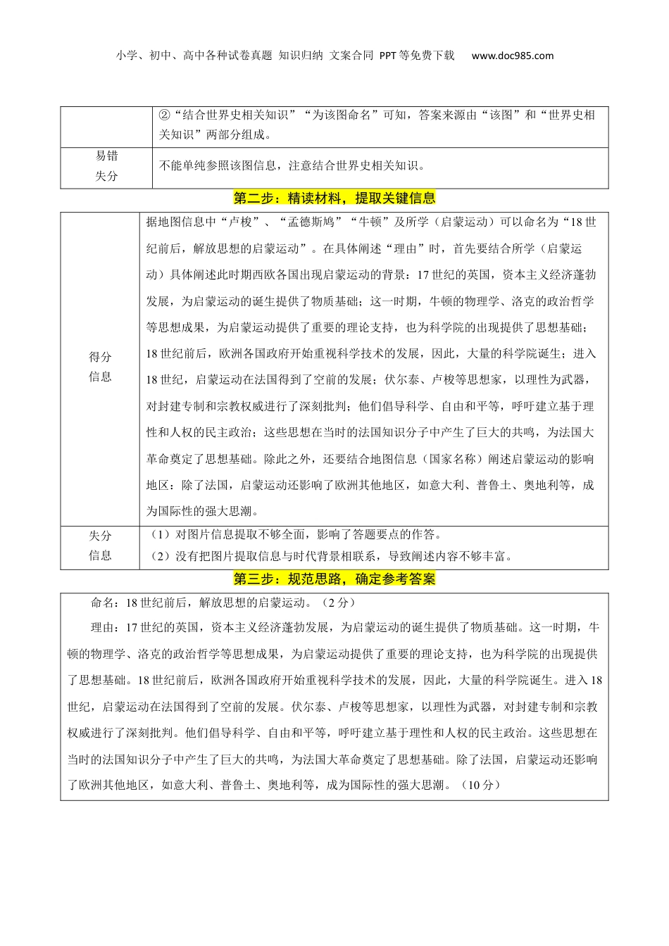 2024年新高考历史资料  大题08  图片信息提取类（原卷版）.docx
