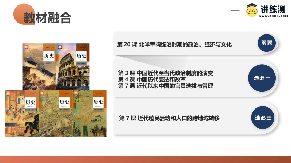 第17讲+北洋军阀统治时期的政治、经济与文化（课件）-2024年高考历史一轮复习讲练测（新教材新高考）.pptx