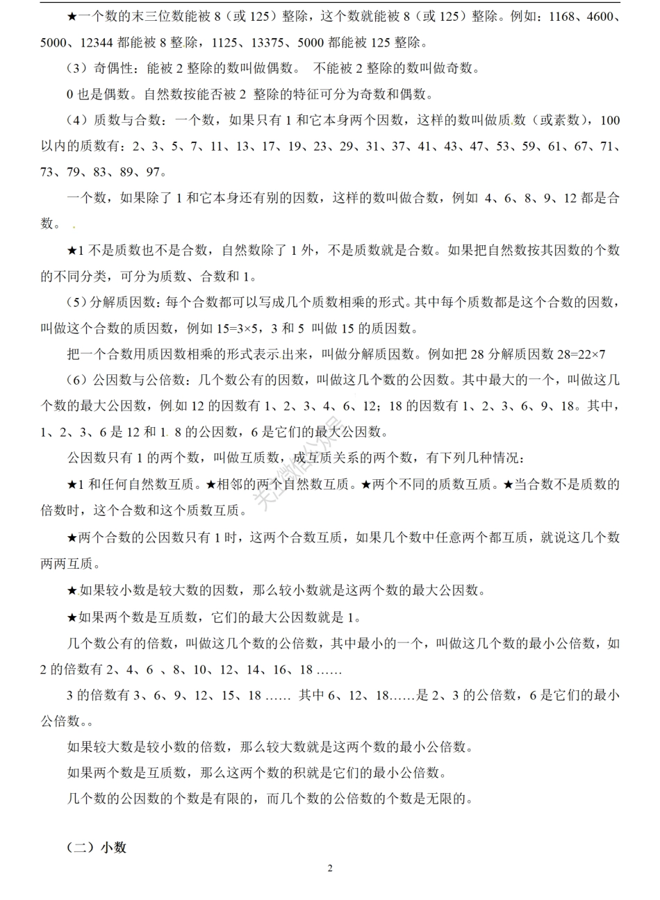 2025年小升初数学知识总结大全.pdf