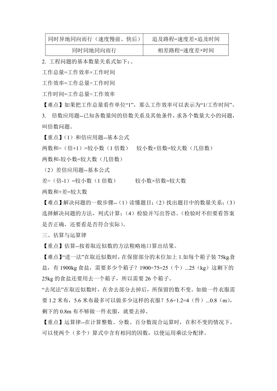 【精品】2018小升初数学热点题型 二 数的运算.pdf