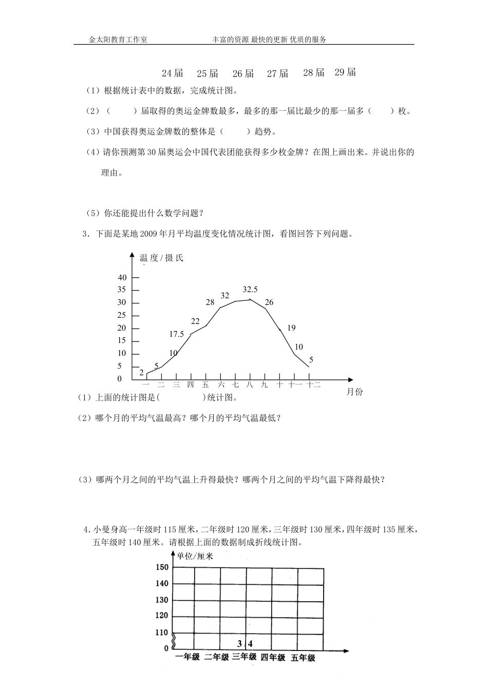 通用版数学六年级下册总复习专题：统计3 含答案 (1).doc
