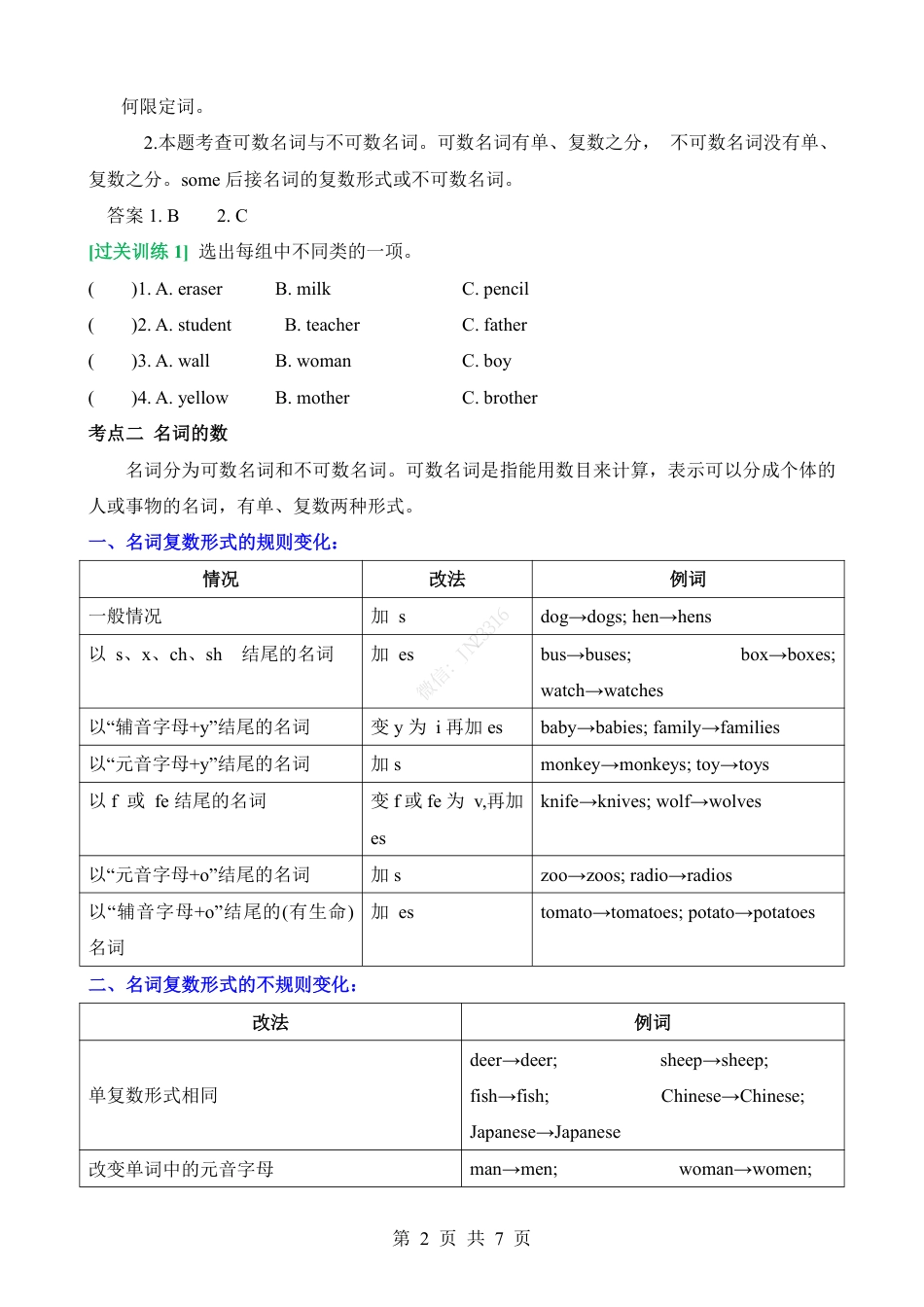 小升初英语-专项02 名词（讲义）.pdf