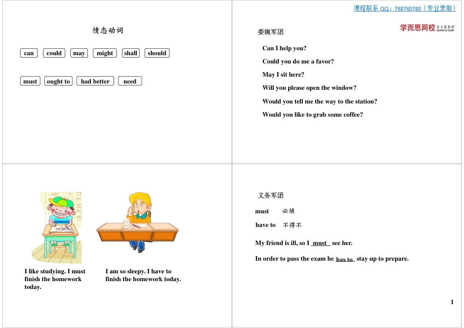 小升初英语-情态动词.pdf