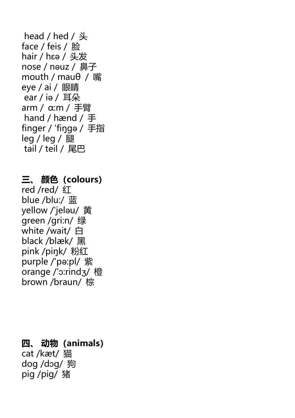 小升初考试专项：小学英语1-6年级单词分类表大全（带音标）.pdf
