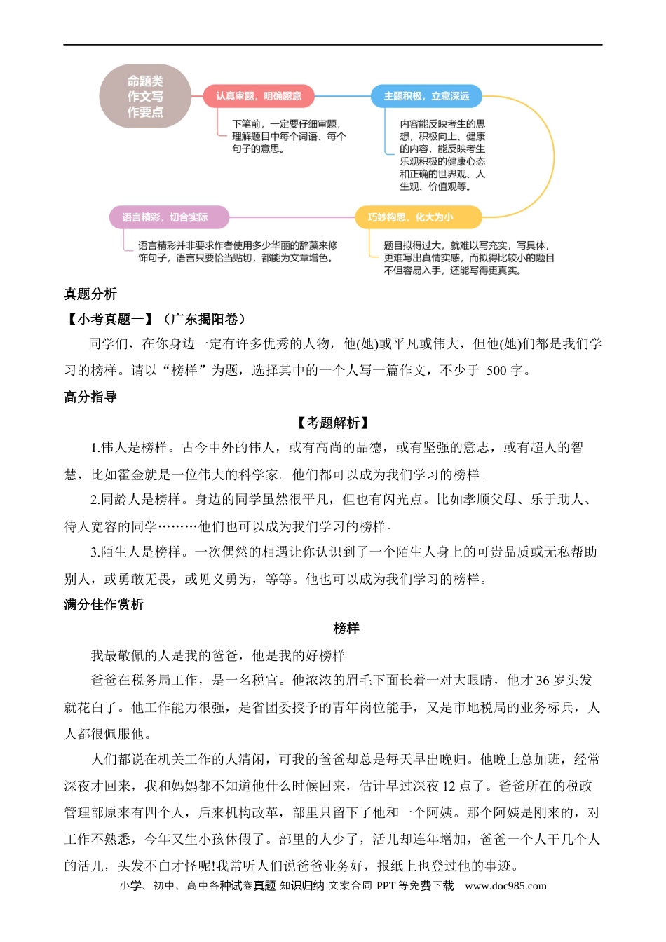 小升初语文-专题08 命题作文（练习）.docx