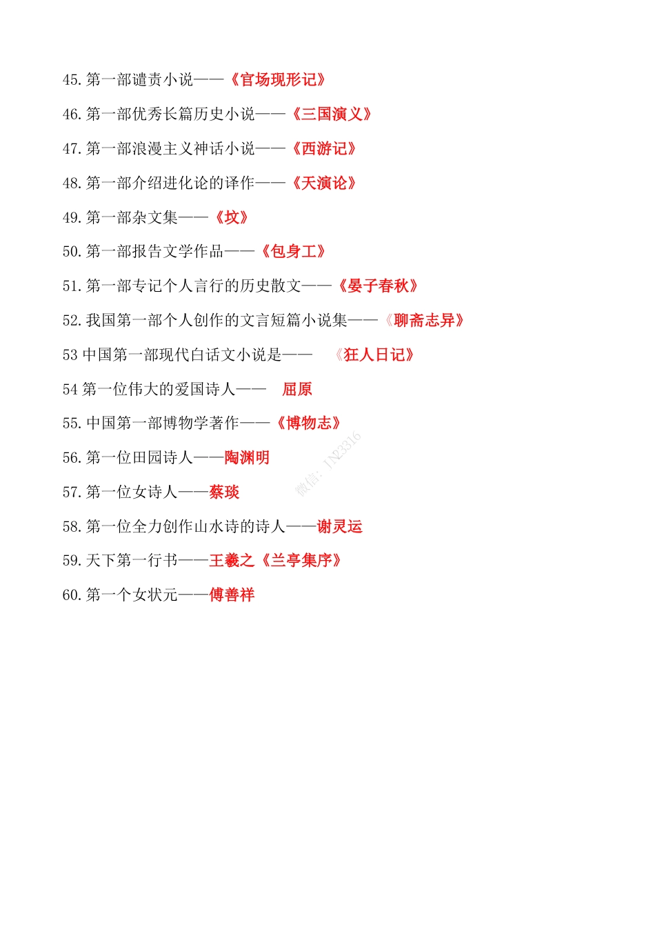 小升初常考中国文学常识的“第一”.pdf