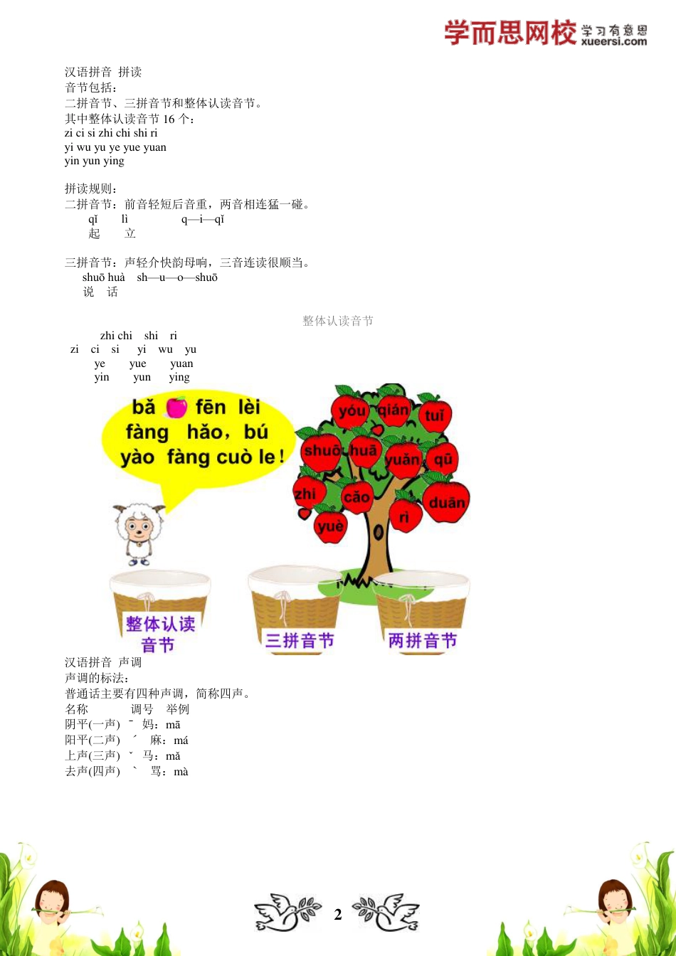 小升初语文-【基础】基础知识（一）：拼音、汉字.pdf