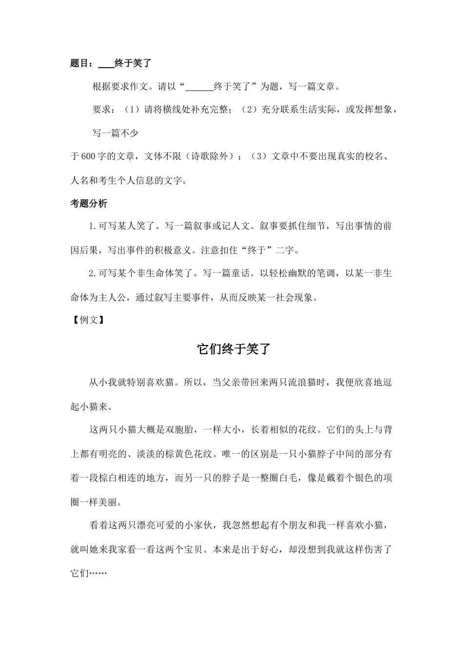 小升初语文经典作文例文集锦.doc