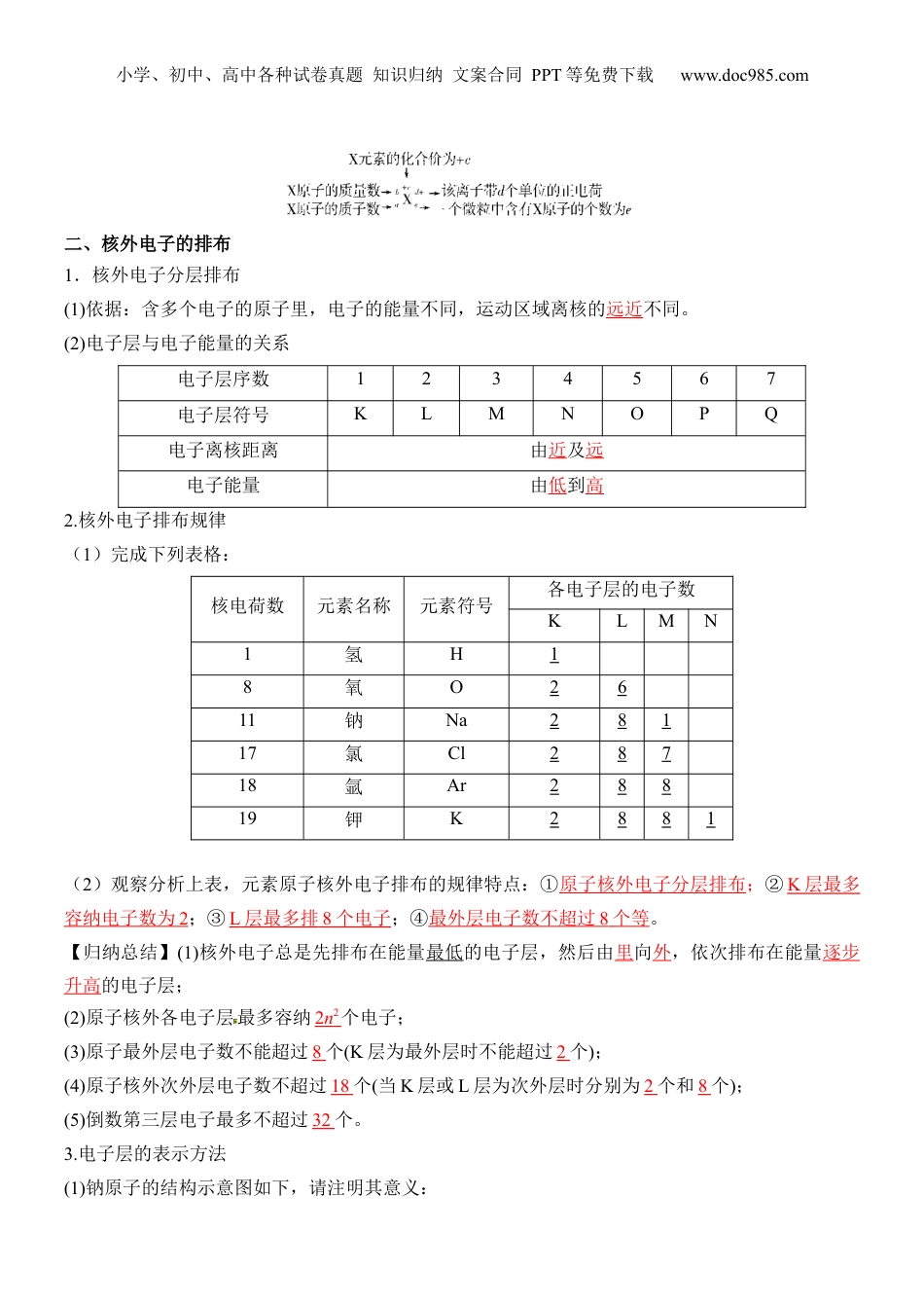 第16讲 原子结构和元素周期表-【教师版】新高一化学暑假衔接（人教版）.docx