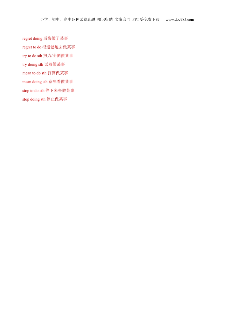 第04讲 Unit4 语法 动词ing形式作宾语和表语（选择性必修一）（学生版）-新高二英语暑假衔接（人教版）.docx