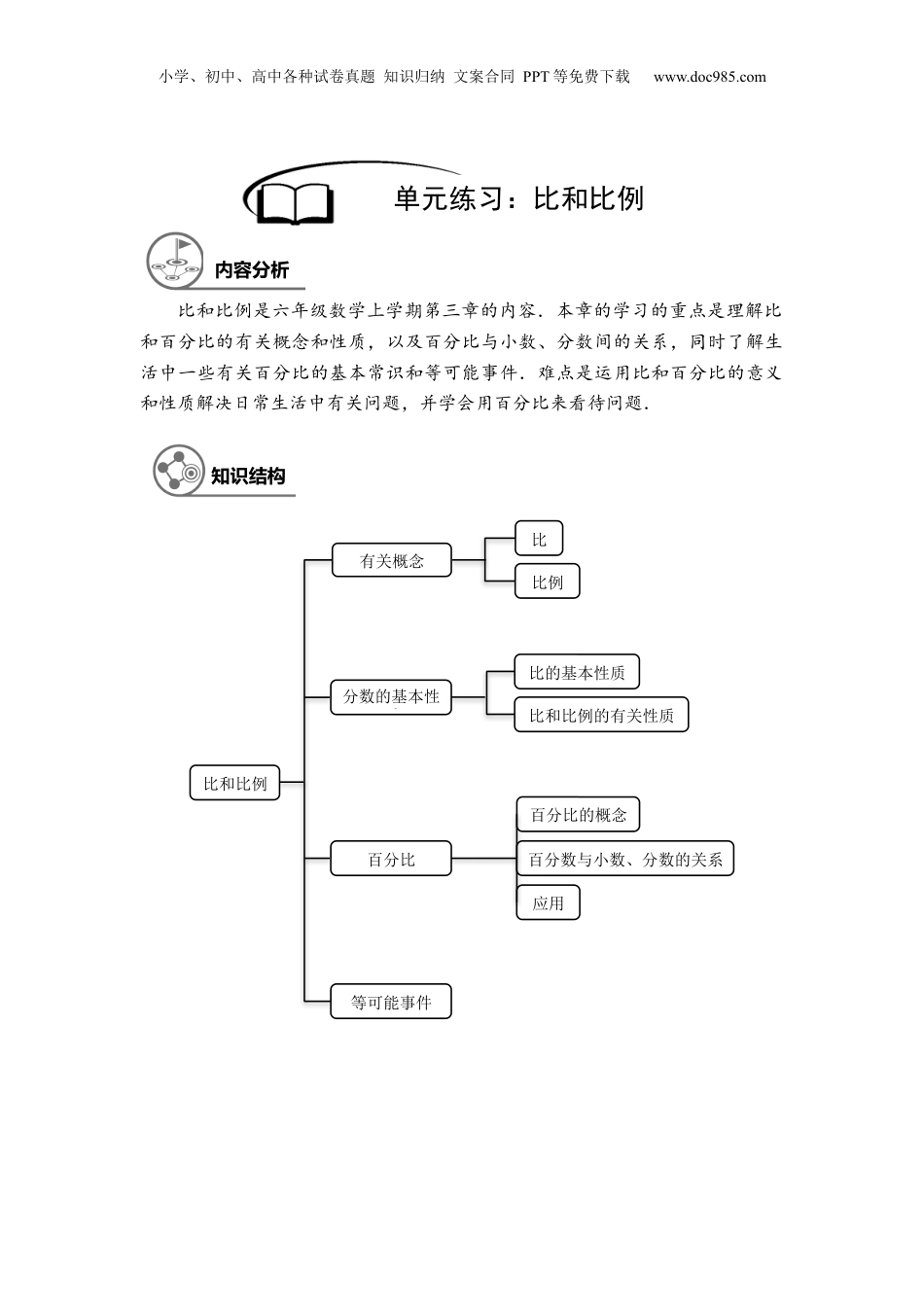 初中数学沪教版暑假衔接（小升初）六年级同步第19讲：比和比例章节复习 - 学生版.docx