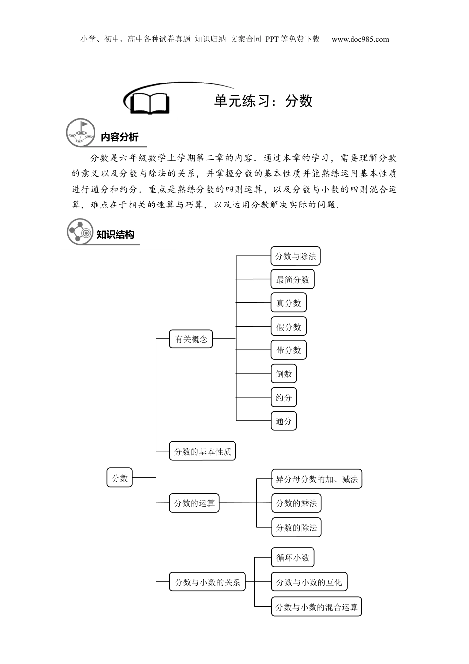 初中数学沪教版暑假衔接（小升初）六年级同步第12讲：分数章节复习-教师版.docx