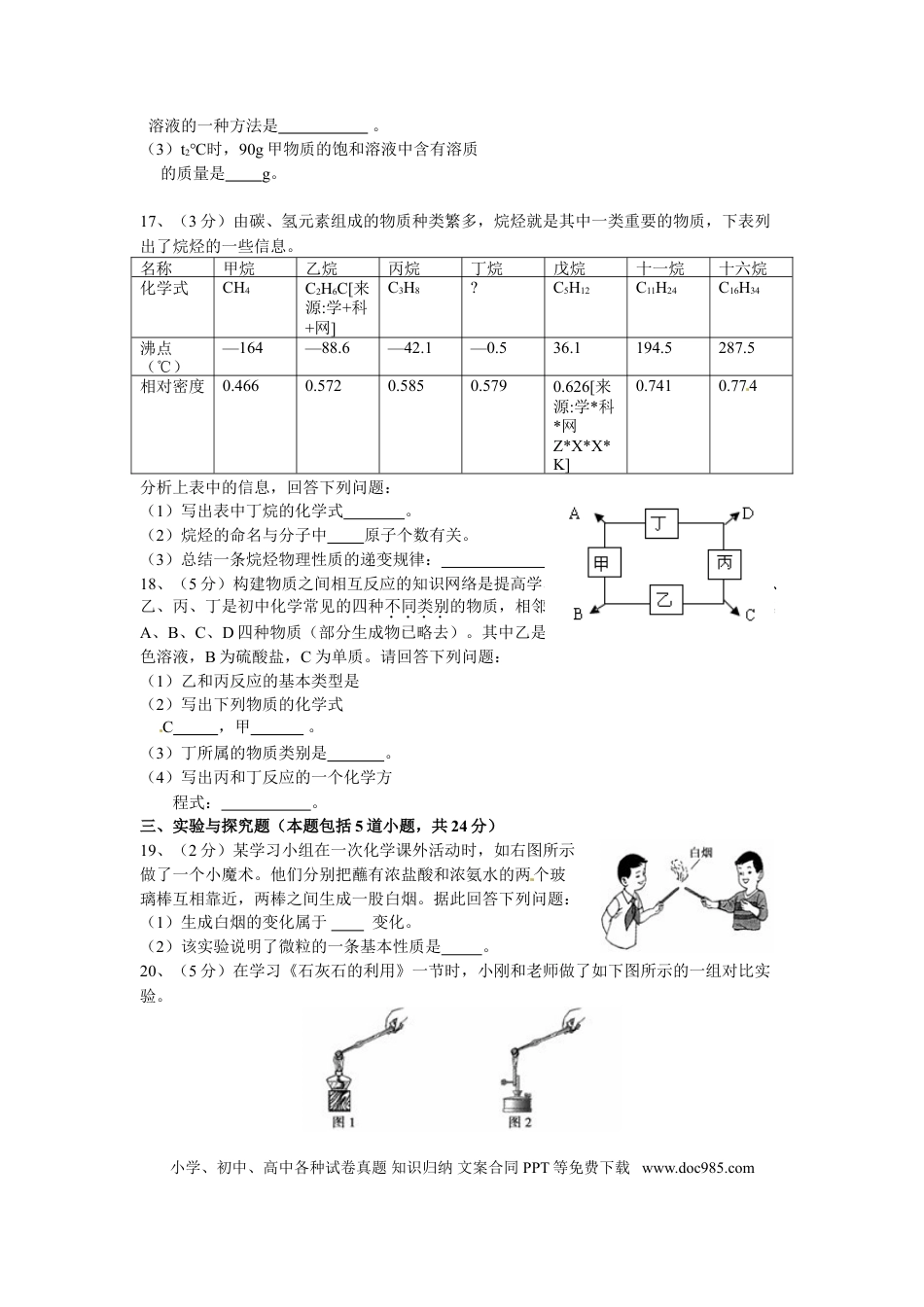 2012年辽宁省沈阳市中考化学试题及答案.doc