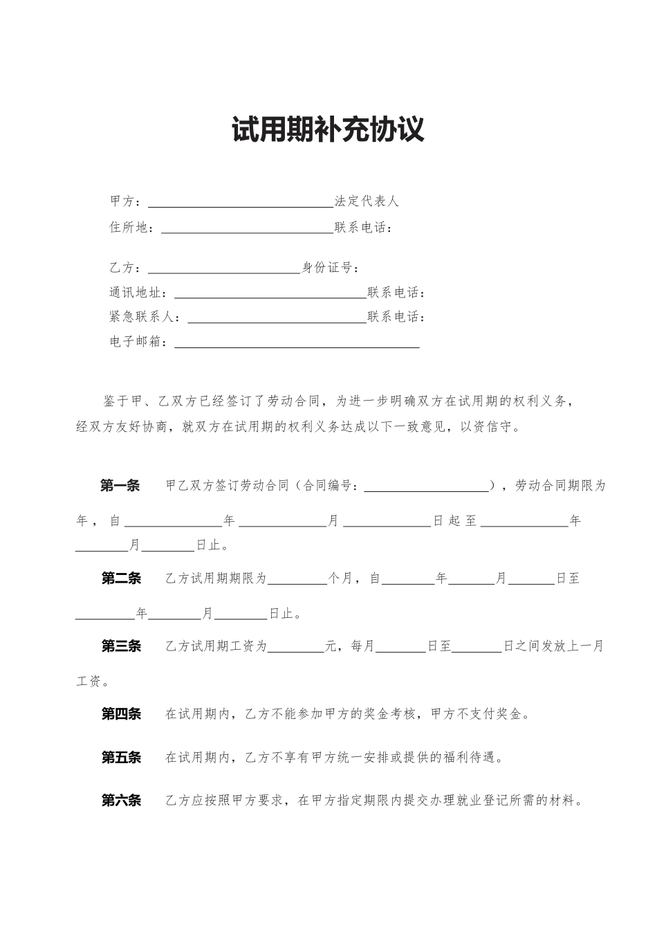 10.试用期补充协议.docx