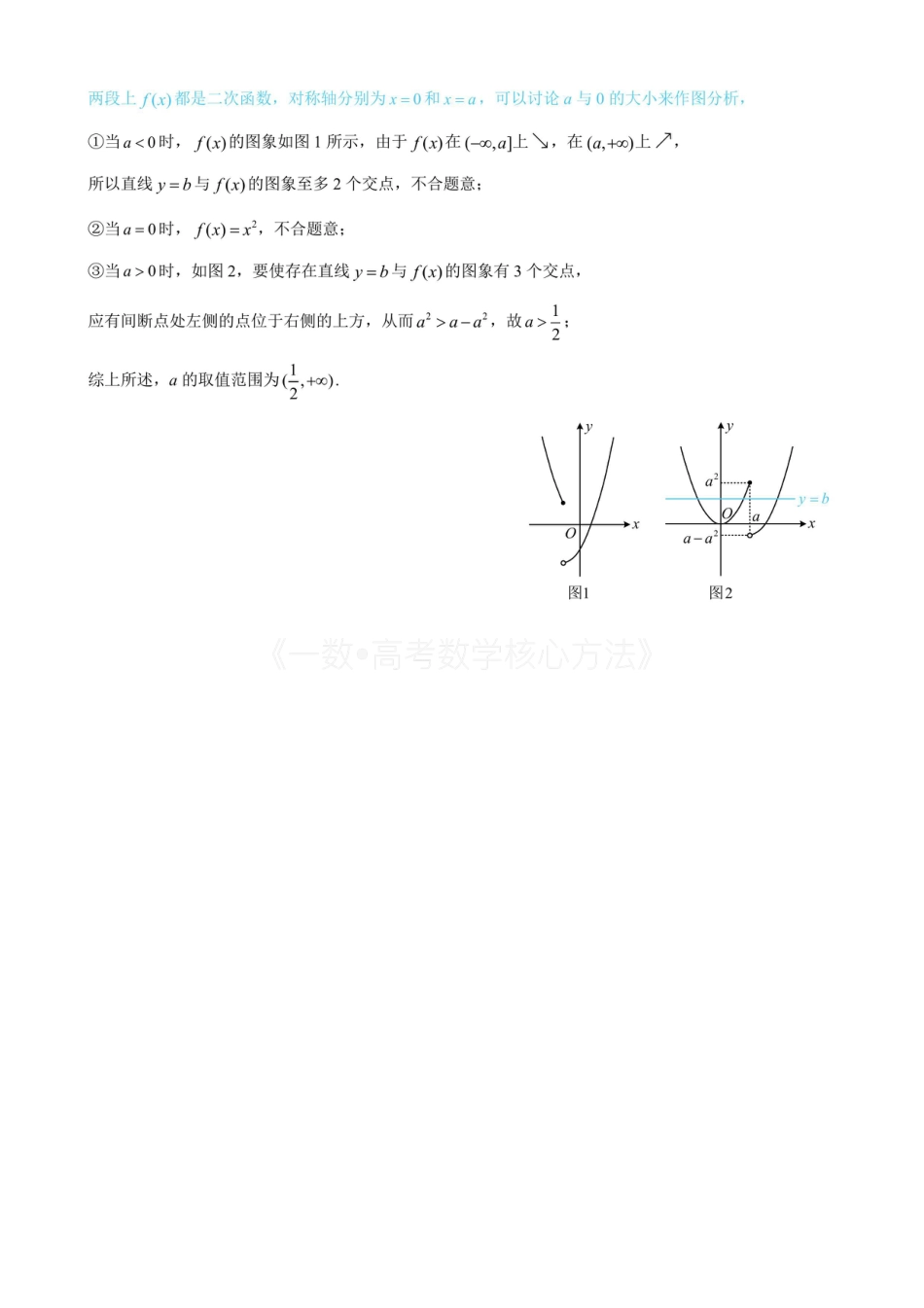 高一数学 第2节 分段函数中的动态分段点问题（有答案）.pdf