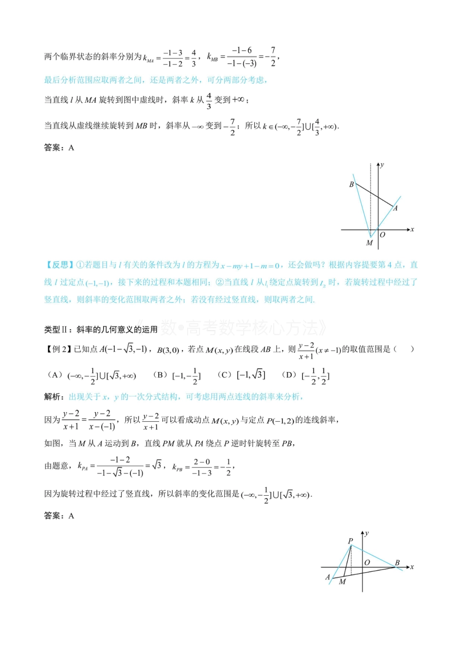 高一数学 第1节 直线的方程(无答案).pdf