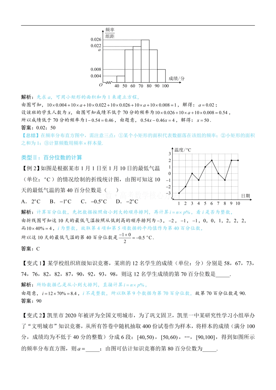 高一数学 第2节 用样本估计总体：方法册+练习册.pdf