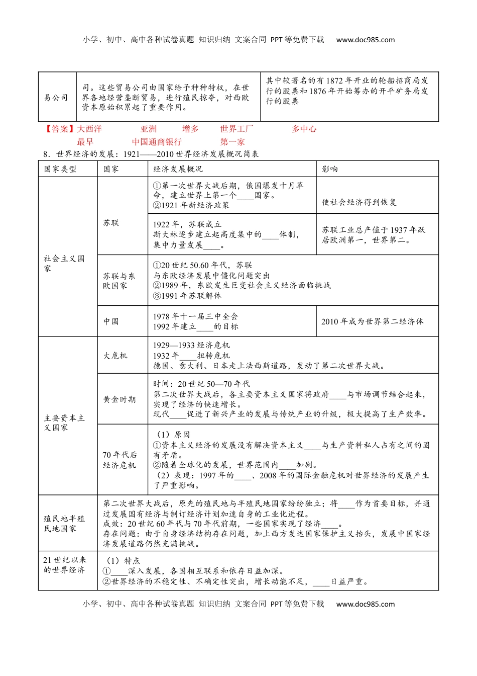 第三单元 商业贸易与日常生活（A卷•基础过关卷）（解析版）-【单元测试】2022-2023学年高二历史分层训练AB卷（选择性必修2） (1).docx