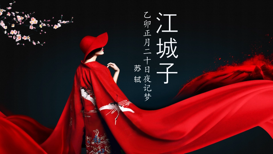 《江城子·乙卯正月二十日夜记梦》同步课件-【上好课】2022-2023学年高二语文选择性必修上册同步备课系列（统编版）.pptx