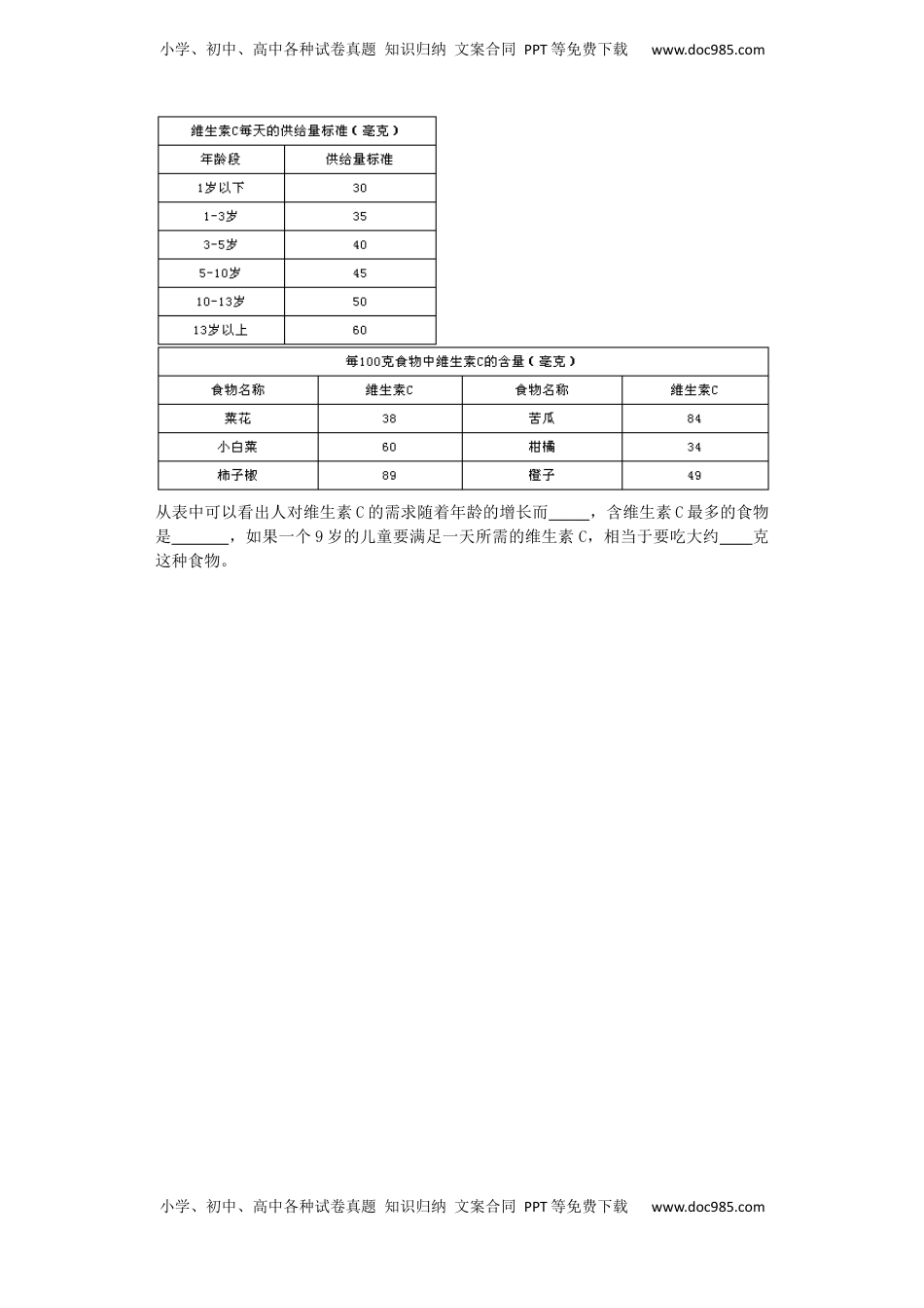 五年级上数学一课一练-6统计表和条形统计图（二）-苏教版1（优尖升教育）.docx