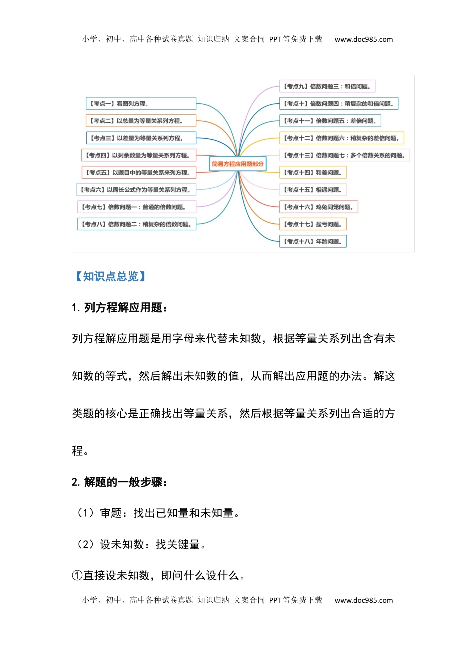 五年级数学下册典型例题系列之第一单元简易方程的应用题部分（原卷版）.docx