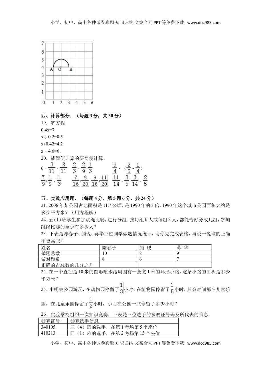 苏教版数学五年级下学期期末测试卷17（优尖升教育）.doc
