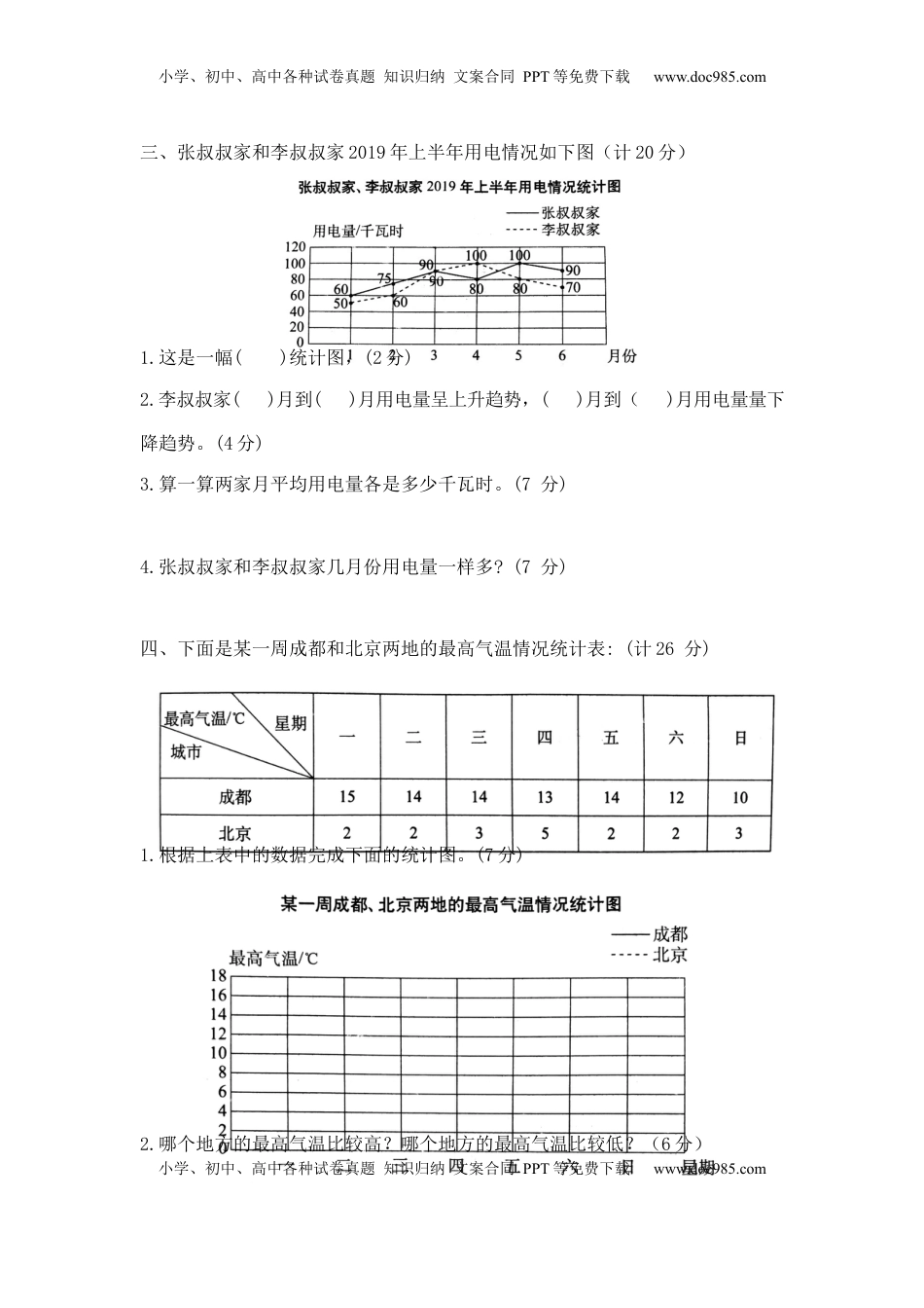 【精品】五年级下册数学第二单元达标金卷B（苏教版，含答案）.docx