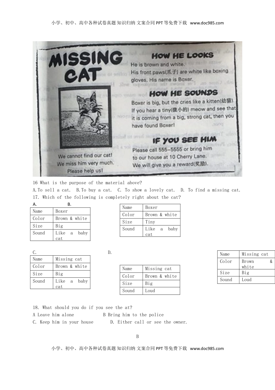 山东省济宁市2019年中考英语真题试题.doc