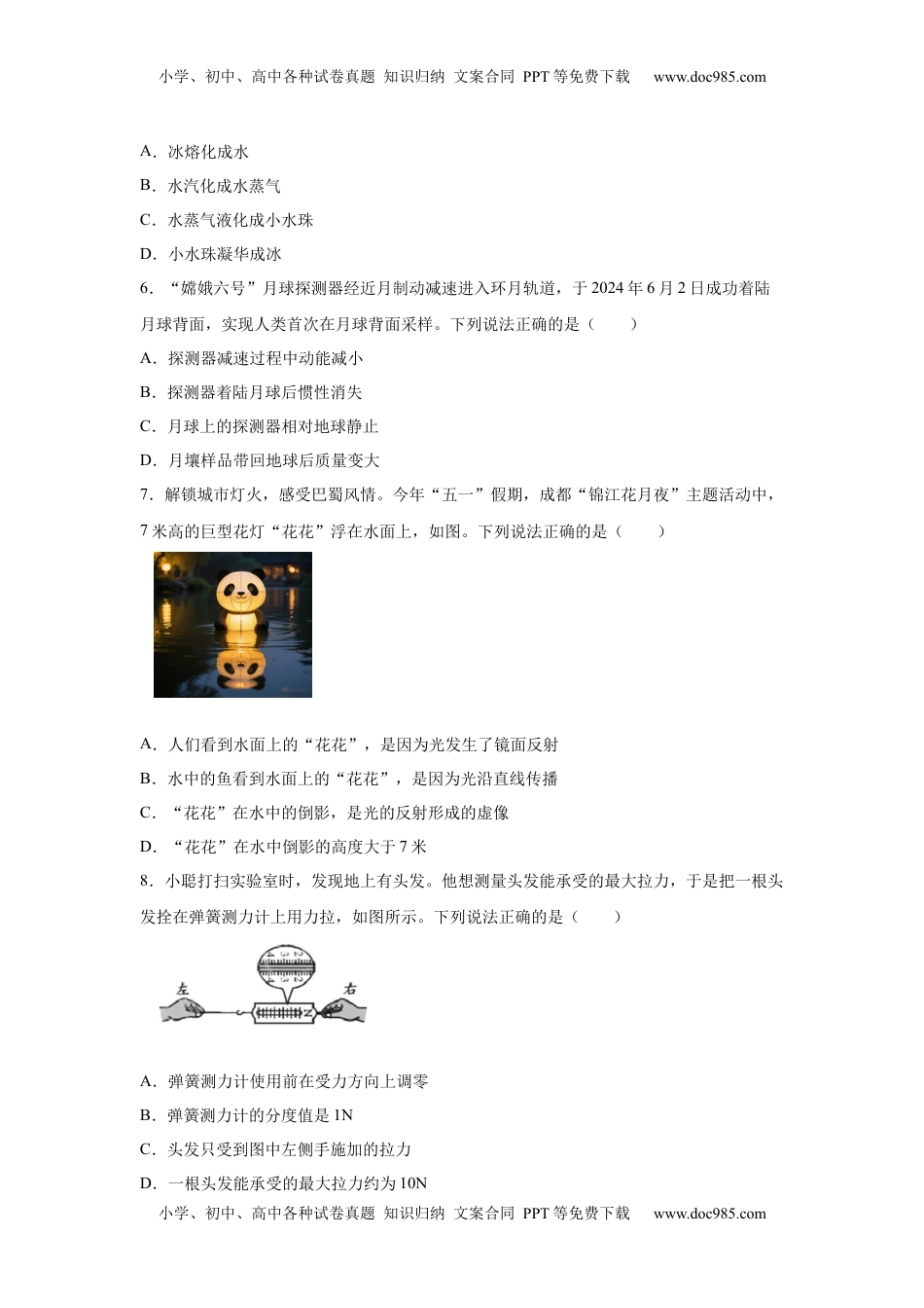 2025年四川省成都市中考物理试题.docx