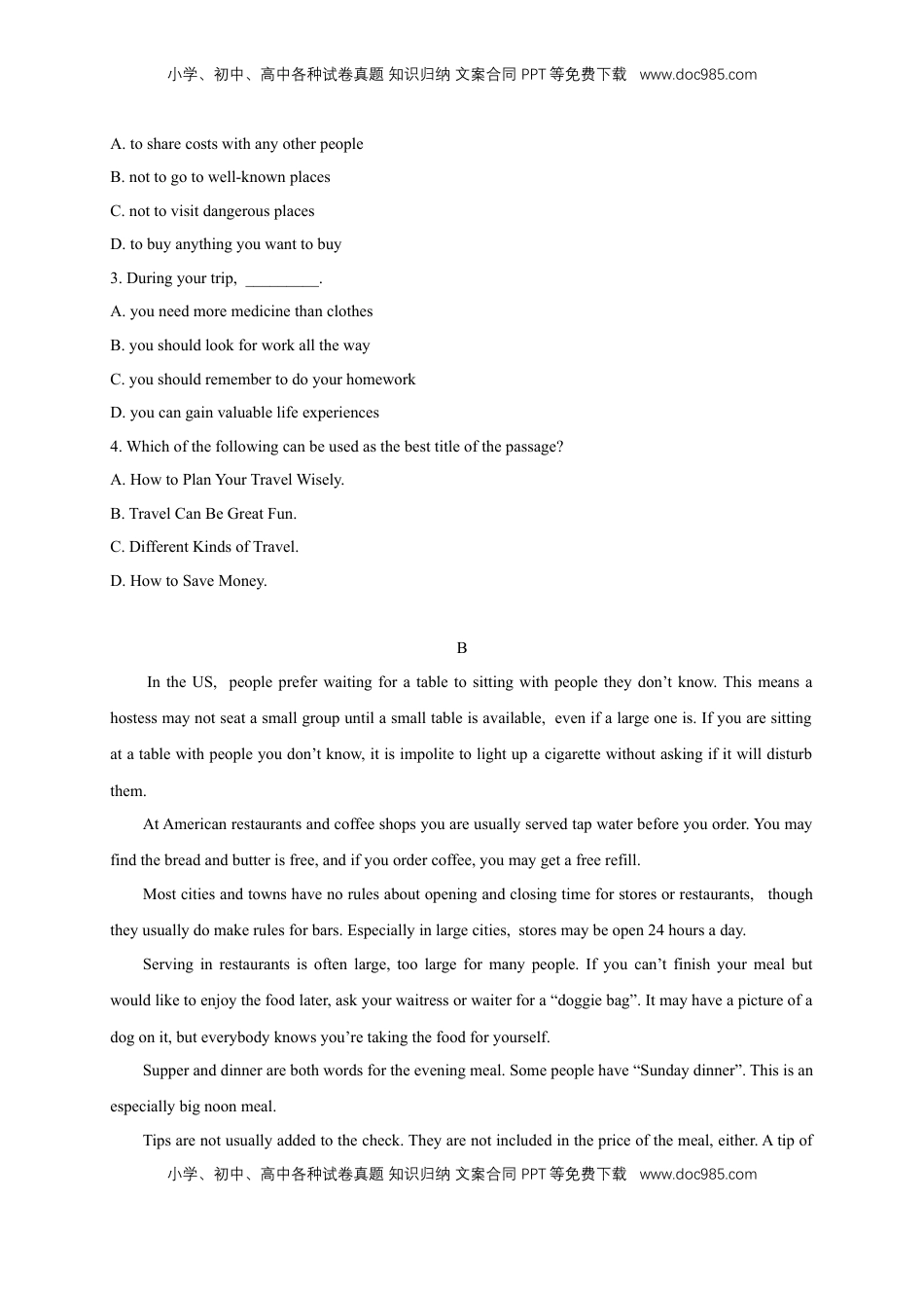 高中英语 必修2  【新教材精创】Unit 1 Cultural Heritage  Review单元综合复习（2）（原卷版）.docx